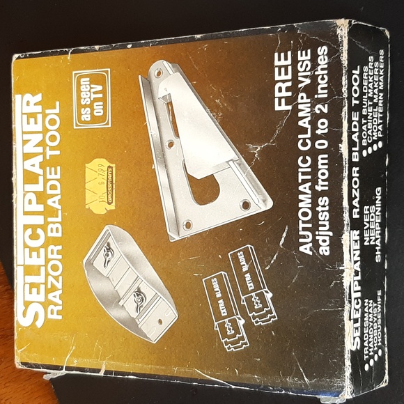 SelectPlaner Razor Blade Tool NIB, Box has wear - Picture 2 of 5